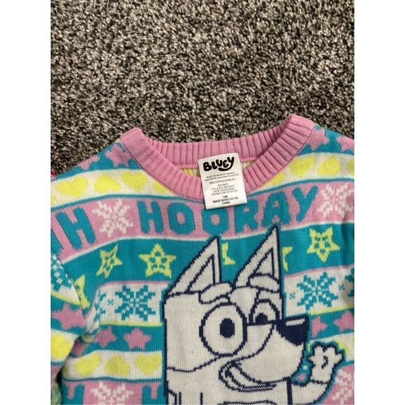 Peppa Pig and Bluey sweater tunics size 12mos - Picture 8 of 10